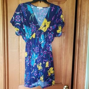 Charlotte Russe | Med | Cotton Floral Beach Dress